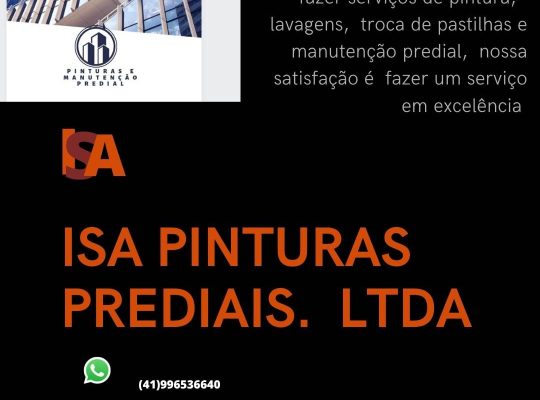 ISA PINTURAS E LAVAGEM PREDIAIS