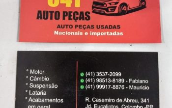 Garagem 341 auto peça em 341 auto peças usadas