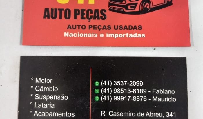 Garagem 341 auto peça em 341 auto peças usadas